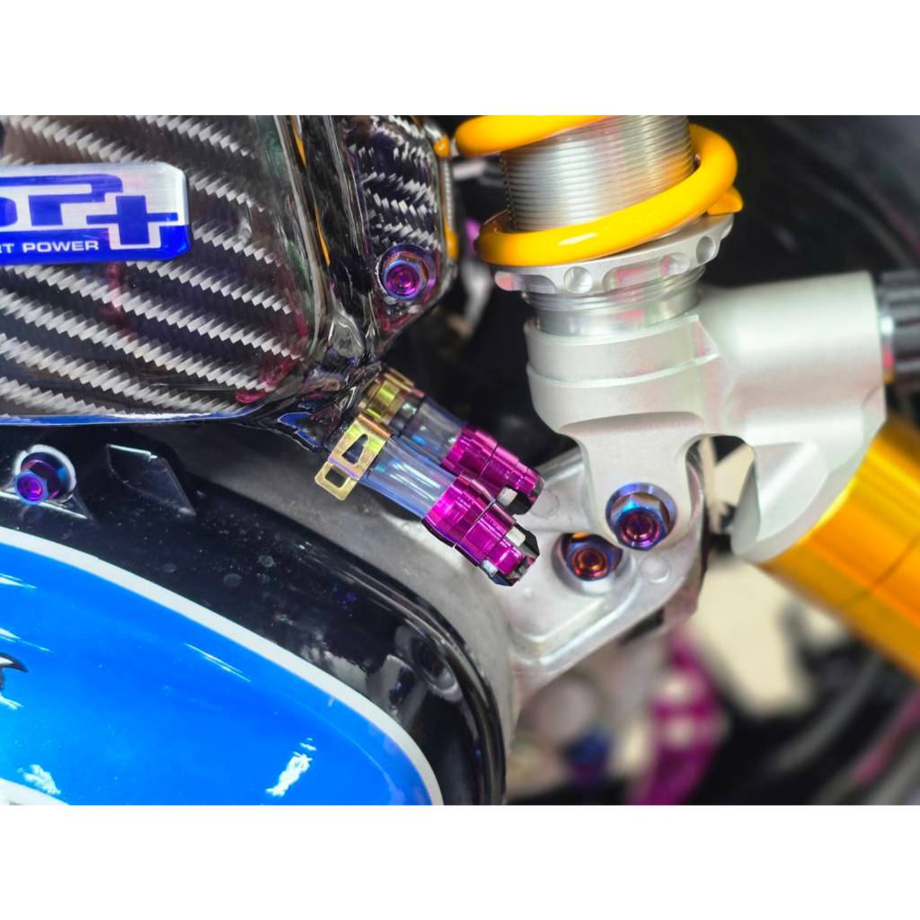 สายระบายกรองแต่ง CNC สำหรับรุ่น Giorno/Lear/Pcx/Forza เซต1ชุดมี3ชิ้น (ไม่มีแยกขายเป็นชิ้น)