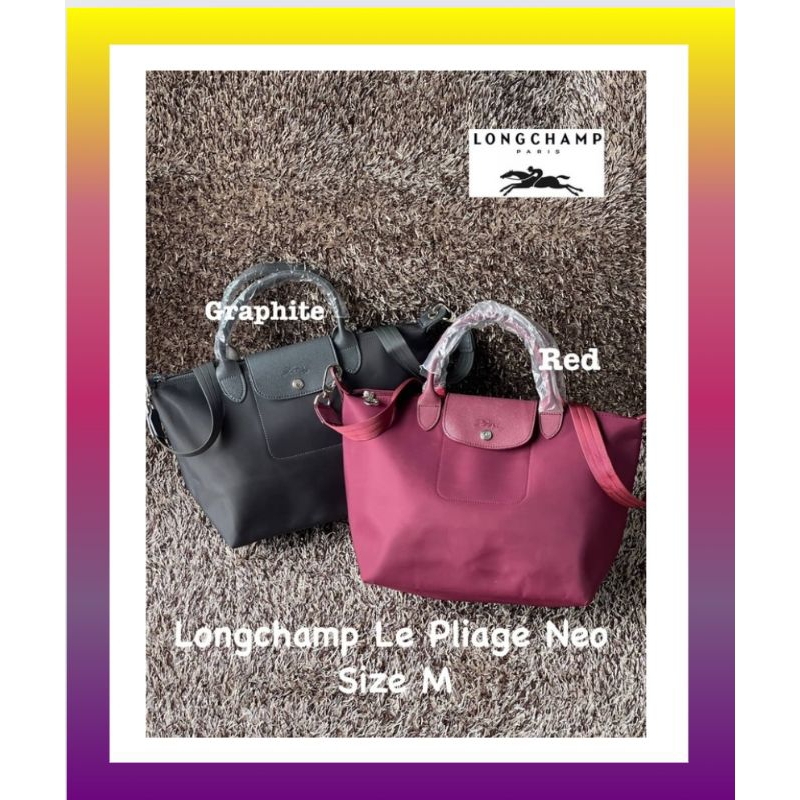 🔥พร้อมส่ง🔥กระเป๋าสะพาย‼️Longchamp Le Pliage Neo Size M  มาพบกับกระเป๋ารุ่นยอดนิยม