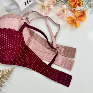 เสื้อในมีโครงคัพ B/C ฟองบางลายจุด ผู้หญิง สายถอดได้ ไซส์ 36-42 สำหรับ(ลูกค้าคัพ C ต้องเผื่อไซส์)