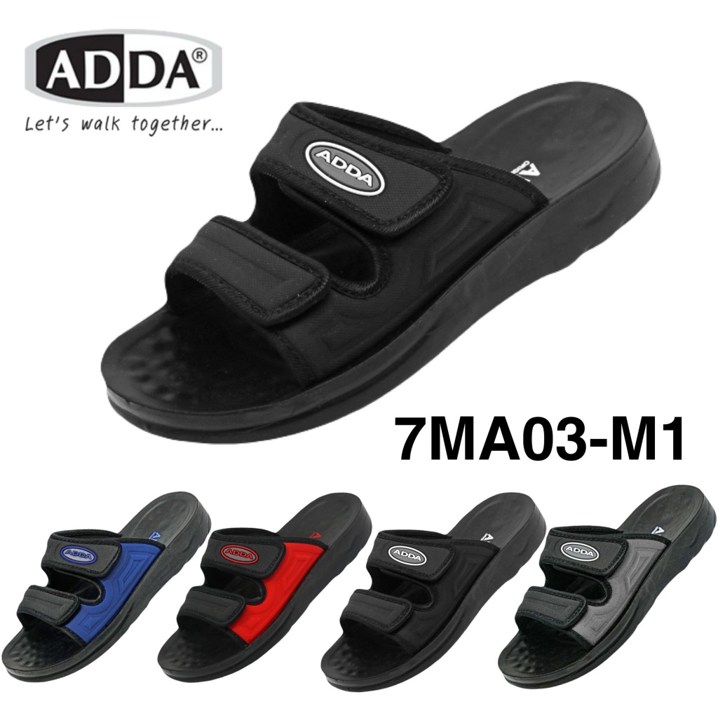 รองเท้าแตะ ADDA รุ่น 7MA03-M1/72K45B1 แบบสวม ขนาด 29-45 พร้อมส่ง!!