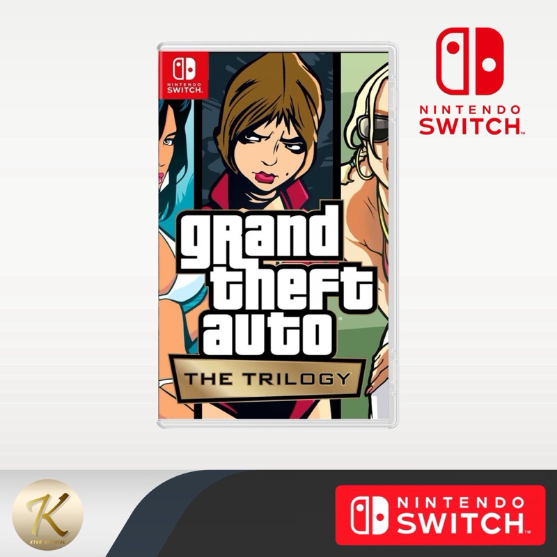 GTA THE TRILOGY📍(มือ1,มือ2) (Nintendo Switch) (US/EUR/ASIA/JP) สินค้าพร้อมจัดส่ง