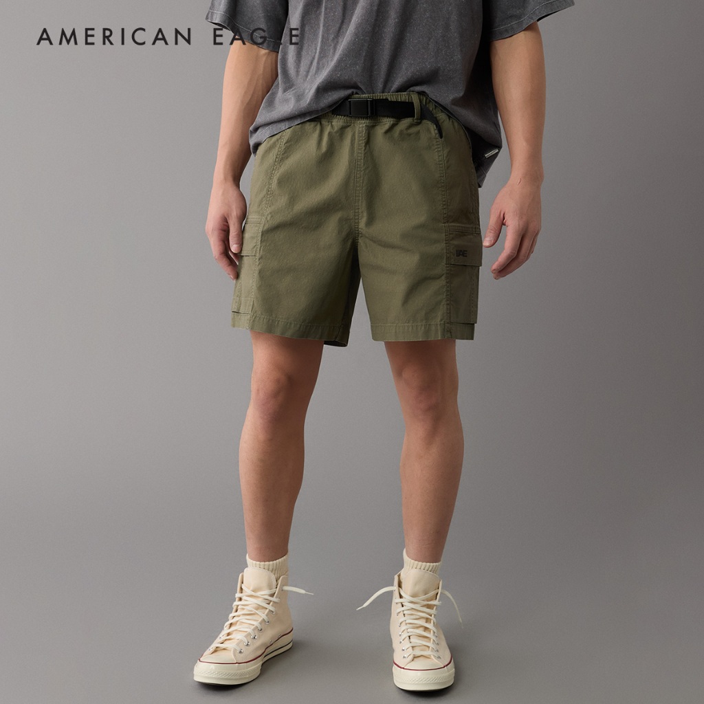 American Eagle 10" Flex Lived-In Cargo Short กางเกง ผู้ชาย ขาสั้น คาร์โก้ (NMSO 013-8181-212)