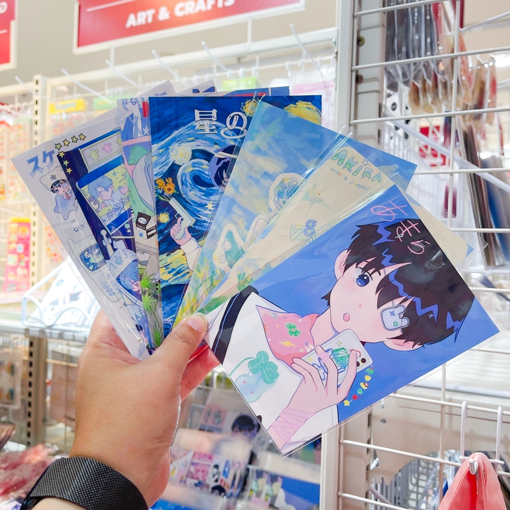 ***Inbox สอบถามลายสินค้าก่อนกดสั่งซื้อ*** AKI postcard 4*6 [MIEUXAKIRA]