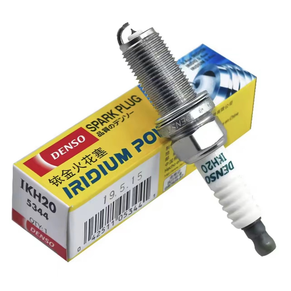 ผลิตในญี่ปุ่นหัวเทียนอิริเดียมดั้งเดิมเด็นโซ่ IRIDIUM POWER IKH20 Denso แท้ 100% (5344) 4หัว - รูปที่ 2