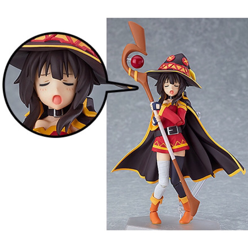 [พร้อมส่ง] (แถมพาร์ทหน้าพิเศษ) figma 407 Megumin - KONO SUBARASHII SEKAI NI SYUKUFUKU WO! 3