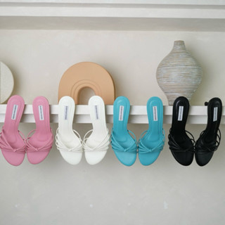 NEW - Sunday ส้น2นิ้ว (ส้นแหลม) มี 4 สี