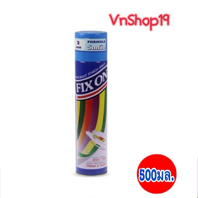ฟิกซ์ออน สเปรย์หอมอัดกลีบและรีดเรียบ 500 มล.