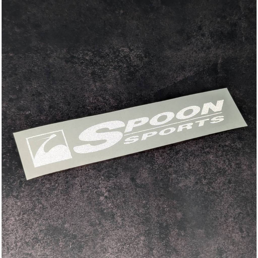 สติกเกอร์ SPOON SPORTS สะท้อนแสง 3M  งานไดคัท สติกเกอร์แต่งรถ Honda JDM สไตล์ ราคา ถูกที่สุด ดีลบีเคเค แกลเลอรีภาพที่ 2