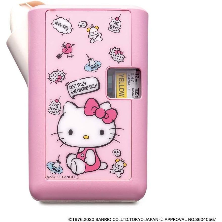 【Direct From Japan】 Brother Industries Label Writer P-touch PT-J100KTP Hello Kitty Pink  เฮลโล  คิตตี้เครื่องพิมพ์ฉลาก (3.5mm~12mm width/TZe tape) - รูปที่ 5