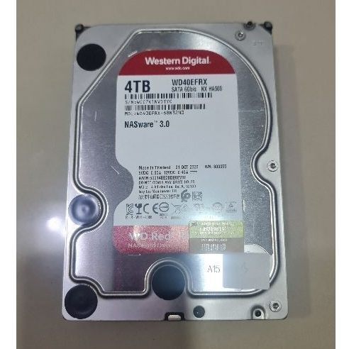 ฮาร์ดดิส มือสอง WD red 4TB WD40EFRX