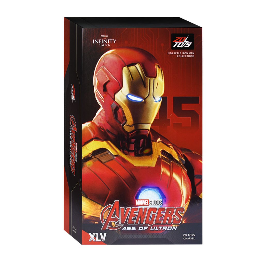 Iron Man Mark45 (ไอรอนแมน มาร์ค 45)(ZD TOYS) - (ลิขสิทธิ์แท้) (1906-45)