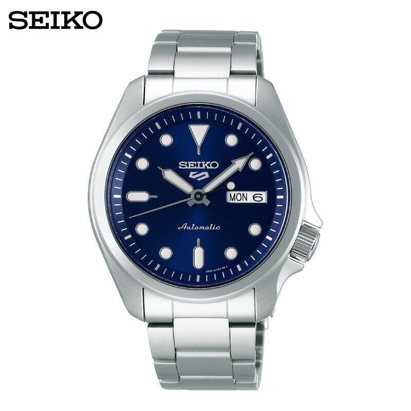 SEIKO 5 Sports Automatic นาฬิกาข้อมือ (ไซโก) รุ่น SRPE53K ขนาด 40 mm สีน้ำเงิน