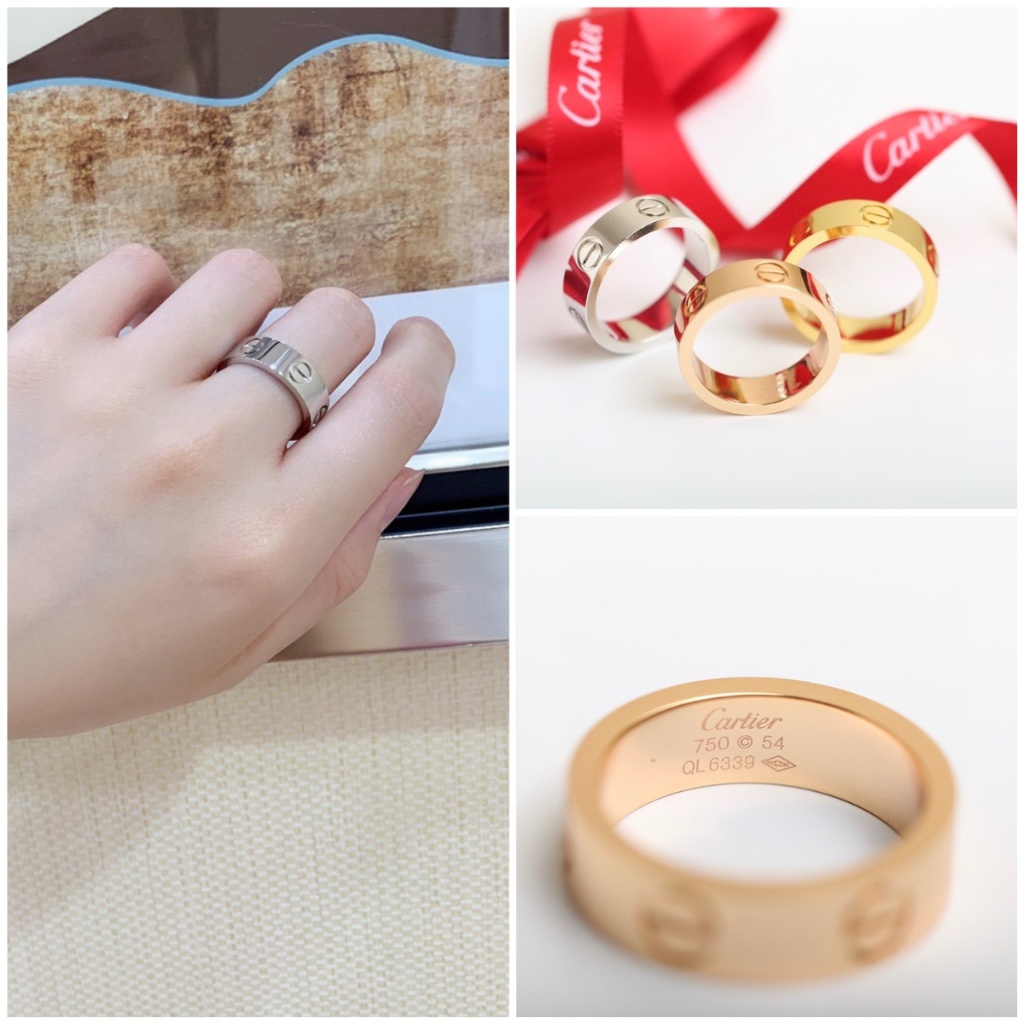 Pre order ราคา2900 Cartier Love Ring แหวน Size6 7 8