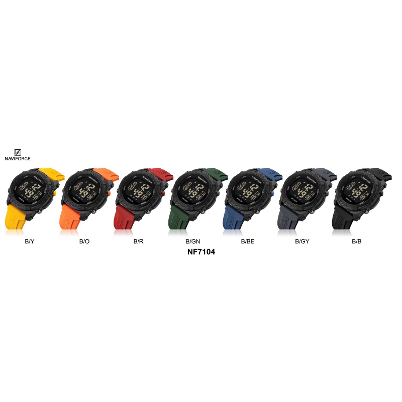 Naviforce NF7104 สายรับเบอร์ กันน้ำ 30M ของแท้100% ประกันศูนย์ไทย 1 ปี