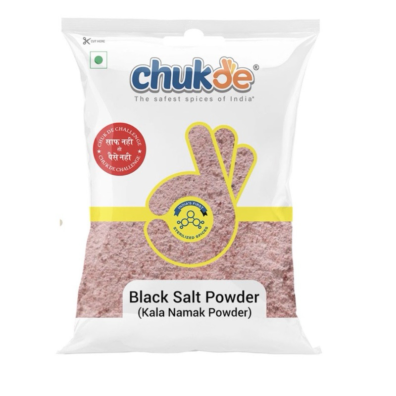 Chukde Black Salt 100g ผงเกลือหิมาลายัน เกลือดำอินเดีย
