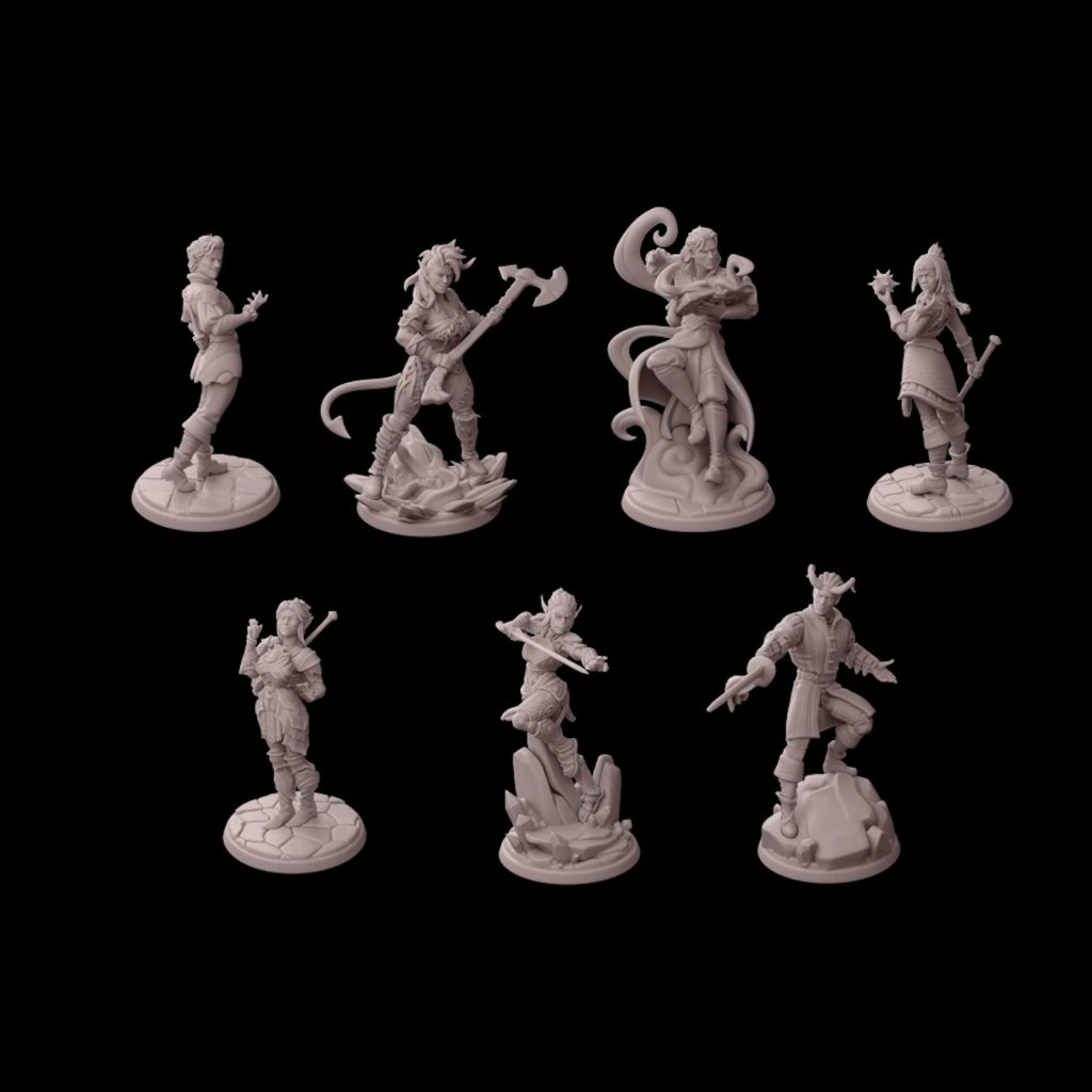 DnD Baldur's Gate III - Miniature Set