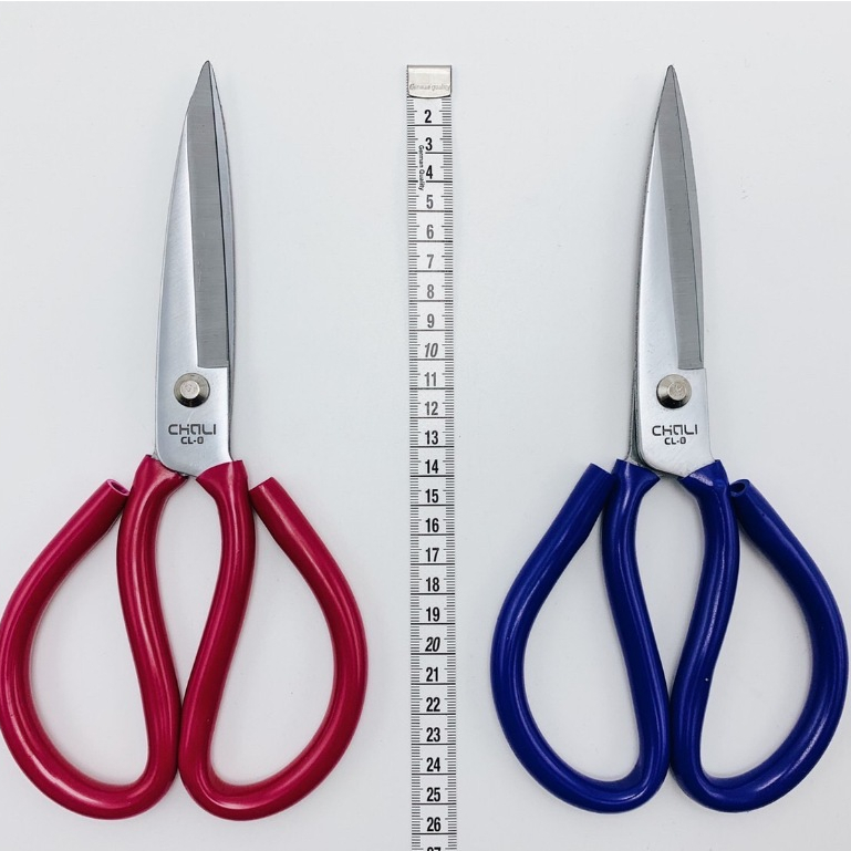 กรรไกรตัดผ้า กรรไกรตัดหนัง เหล็กหนา วัสดุเหล็กคุณภาพดี - รูปที่ 2