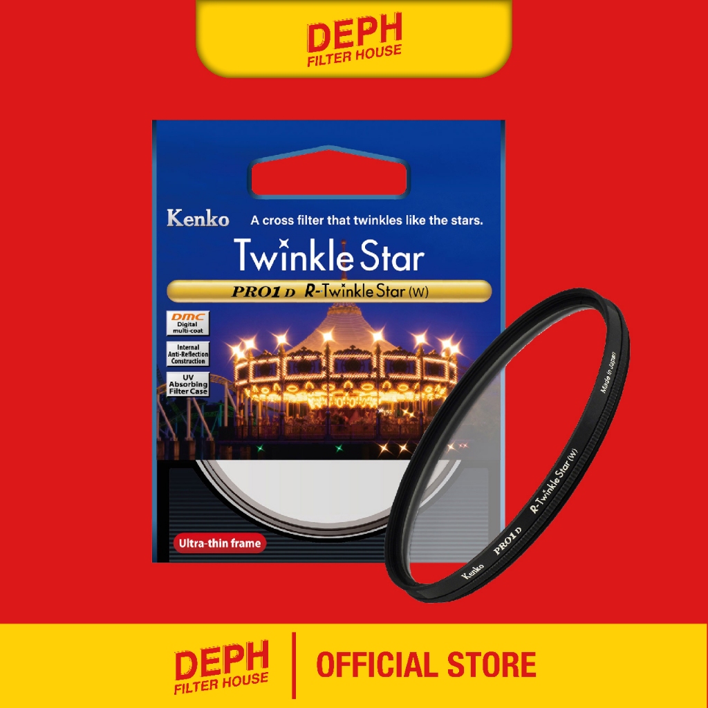 Kenko PRO1D R-Twinkle Star (W) ขนาด 82 มม.-ฟิลเตอร์ แบรนด์จากประเทศญี่ปุ่น