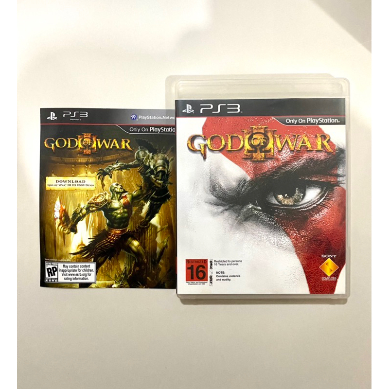 God of War 3 Ps3 แผ่นเกมส์ God of War 3 สนุกที่สุด
