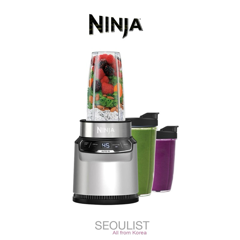 [Ninja] Nutri Blender Pro with Auto-IQ Mixer BN500KR