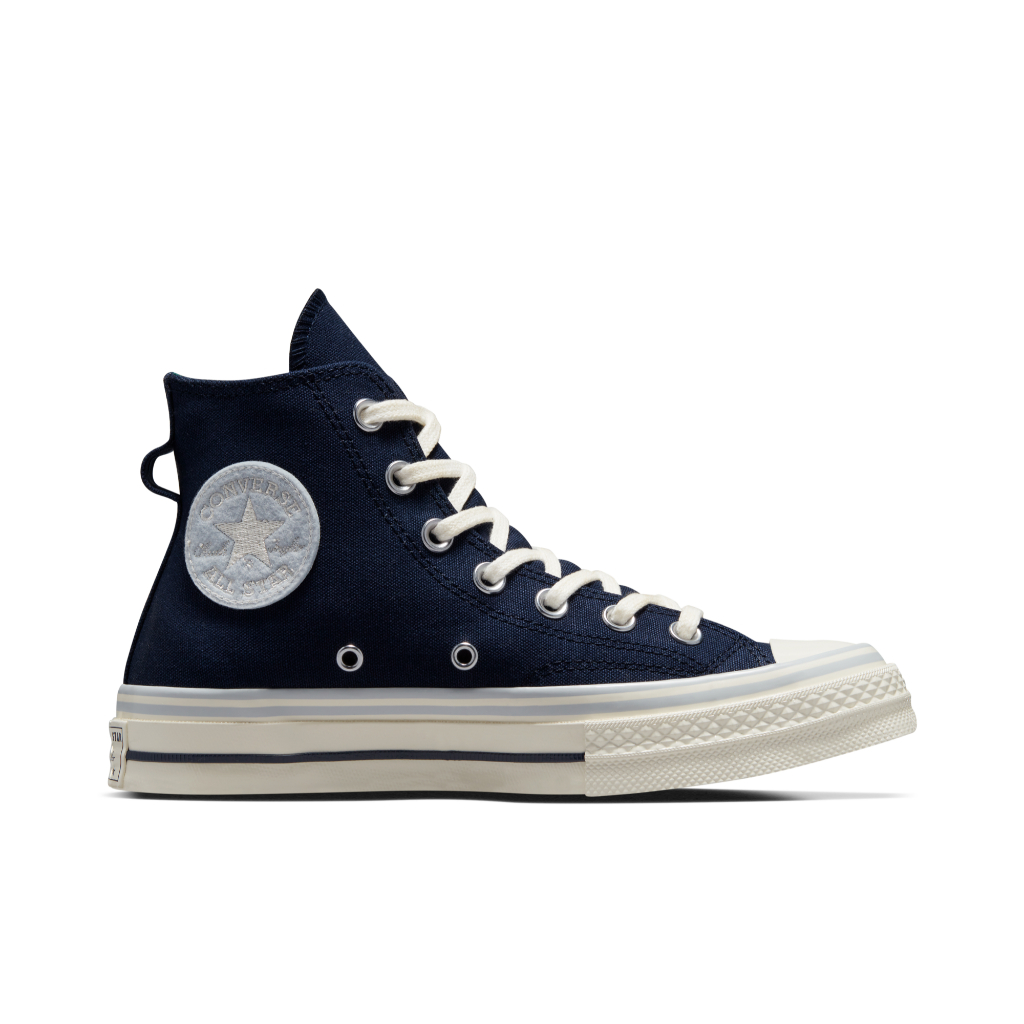 CONVERSE รองเท้าผ้าใบ รุ่น CHUCK 70 SPORT REMASTERED HI NAVY - A07139CF_F3NAXX สีน้ำเงิน ผู้หญิง