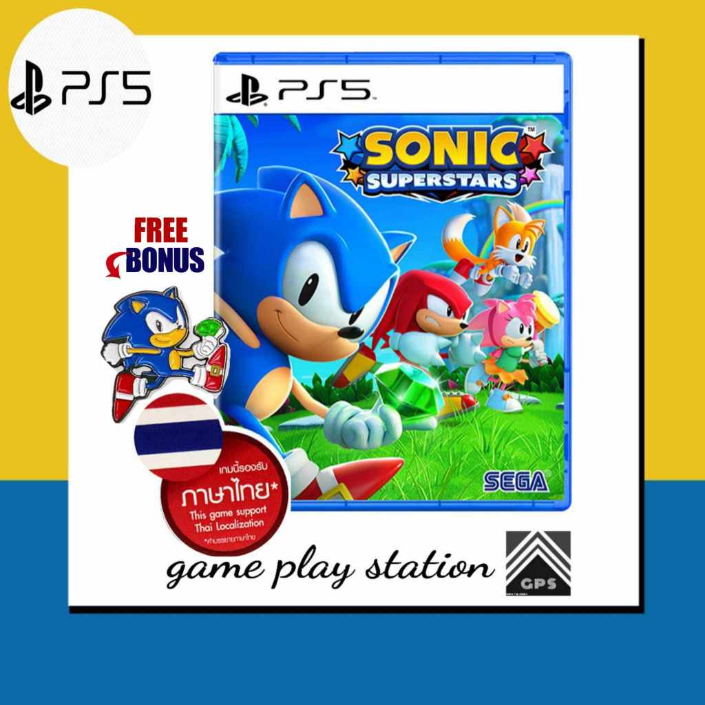 ps5 sonic superstars + bonus ( english / ซัปไทย )