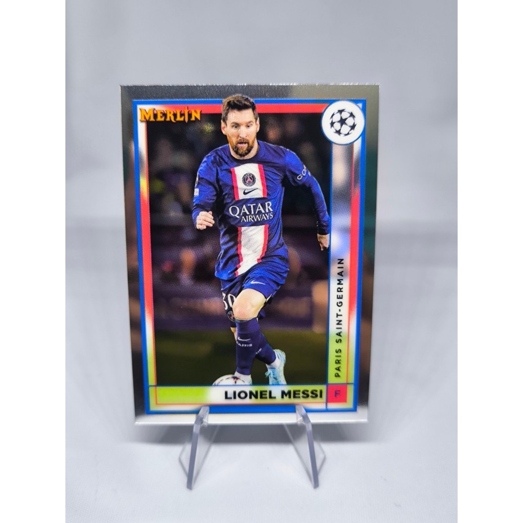 การ์ดฟุตบอล Topps Chrome UEFA PSG Paris Saint-Germain F.C.2022-23