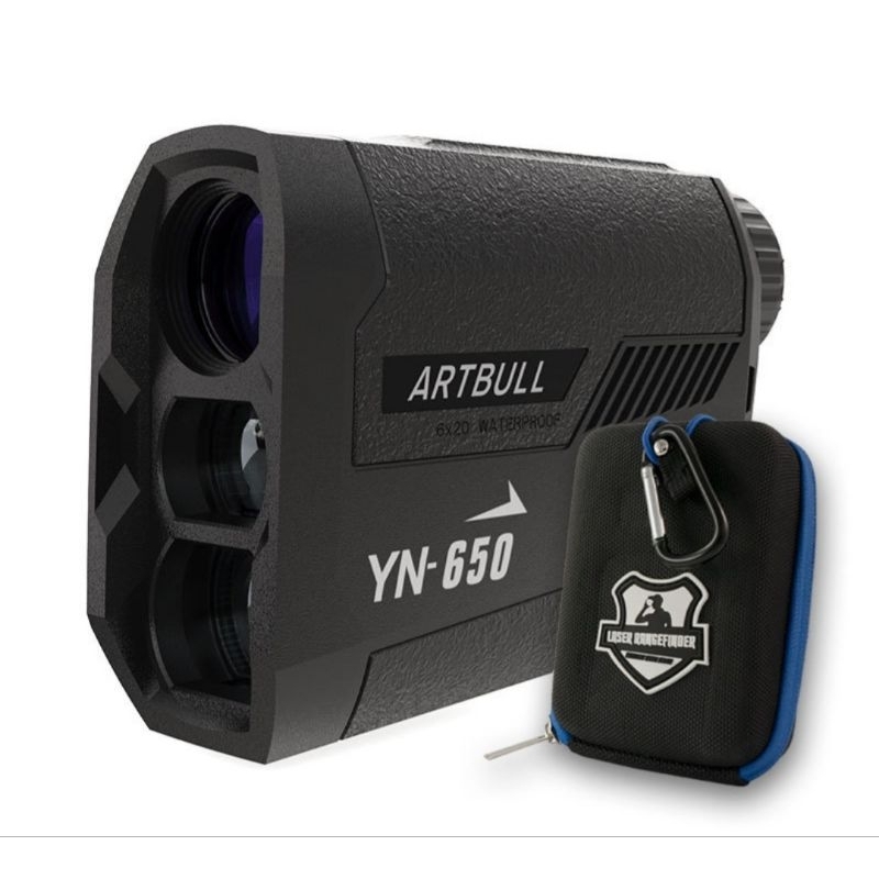กล้องวัดระยะกอล์ฟ Golf 3 เลนส์ รุ่นใหม่ 2024 ARTBULL YN-650 Golf Laser Rangefinder 3 Lens กันน้ำระดับIPX4 ล๊อคธงจับธงไว