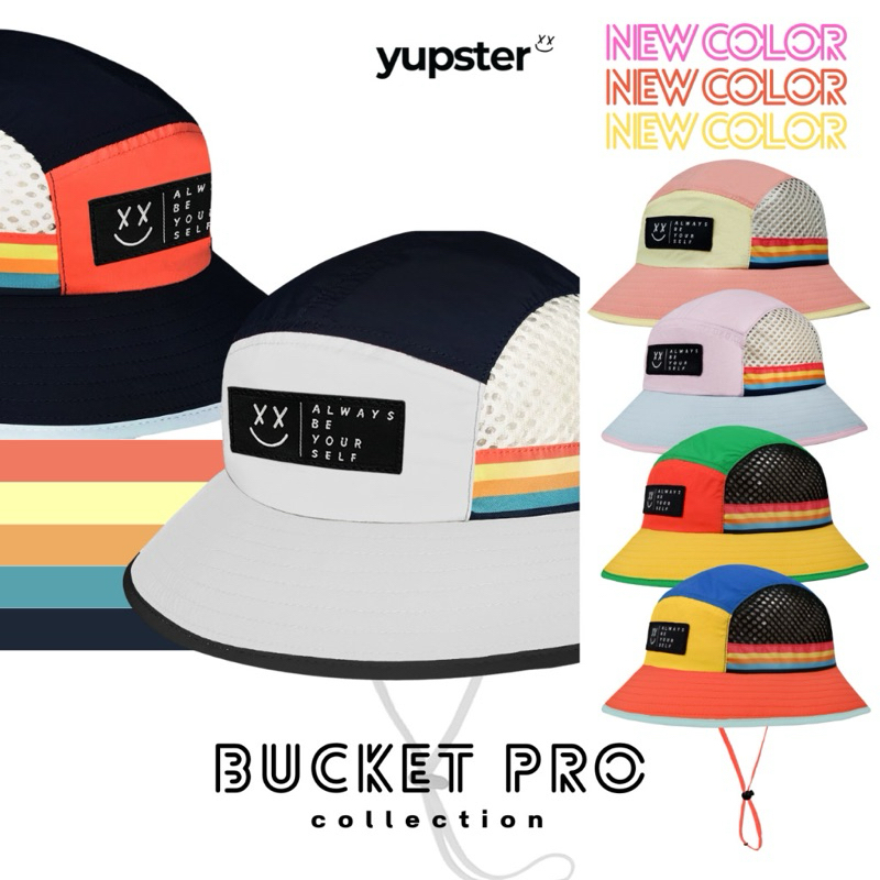 YUP! - Bucket Pro - Collection หมวกบักเก็ตตาข่ายข้าง เบาแห้งไว เหมาะสำหรับทุกกิจกรรม OUTDOOR