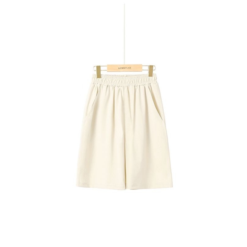 กางเกงขาสั้นเด็ก ผ้าเทคโนโลยีใหม่ 120-160 ซม. ผ้าเย็น กันยุงได้ แห้งไว้ ยืดหยุ่นสูง เด็กผู้ชาย เด็กผู้หญิง - รูปที่ 6