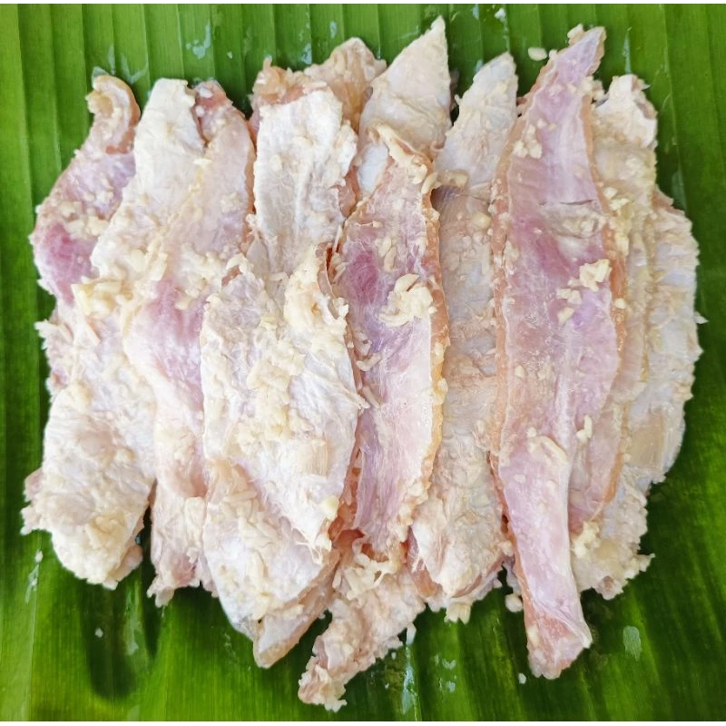 ส้มพุงปลาทำจากพุงปลานวลจันทร์ 500 กรัม ราคา 99 บาท