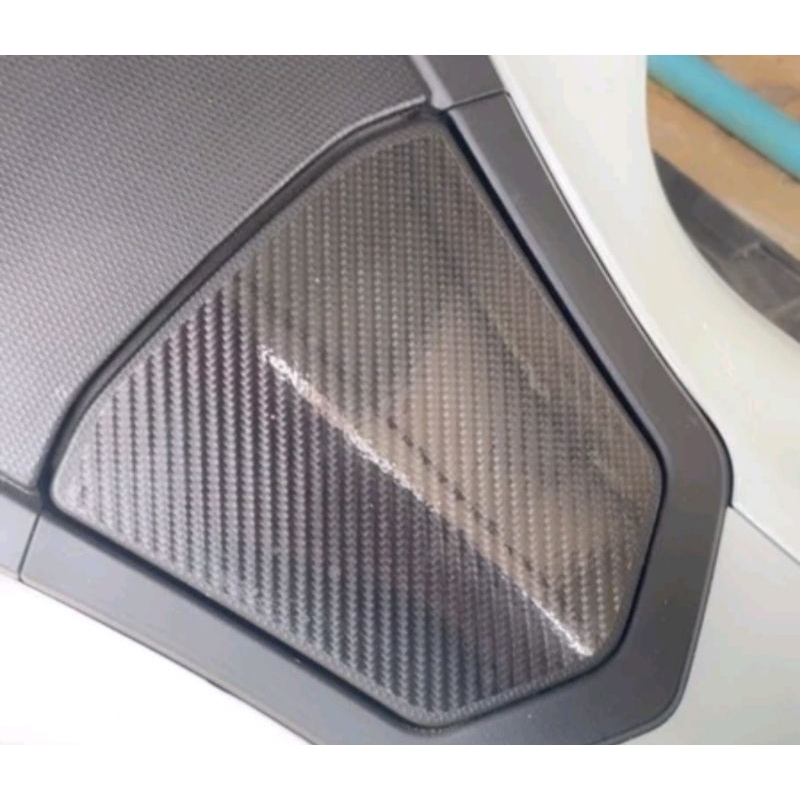 สติ๊เกอร์ฝาถังpcx160 สติ๊กเกอร์ลายเคฟล่า ( Pcx2021-2024 ) *เฉพาะปิดฝาถัง)
