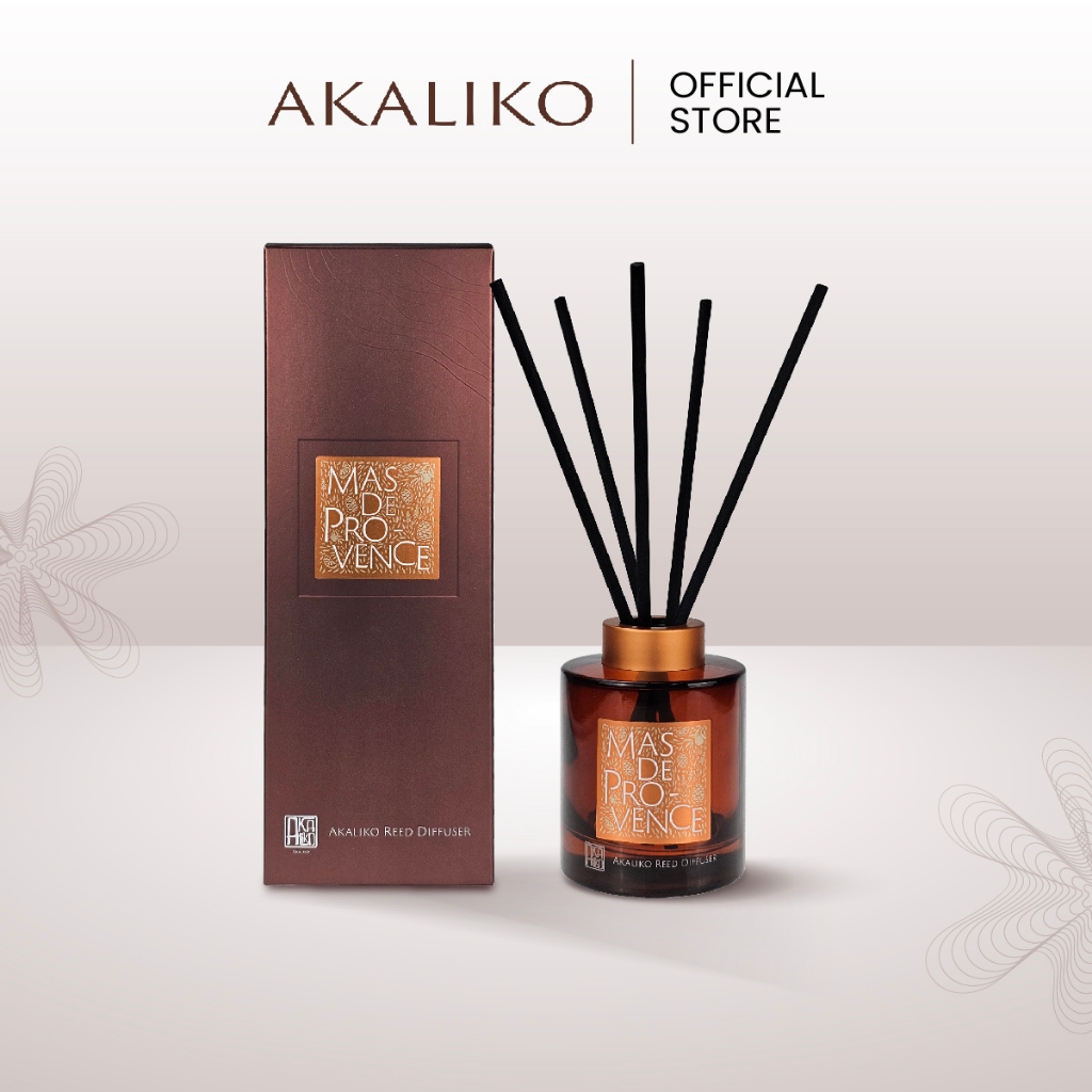 AKALIKO Amber Fest Reed Diffuser 200 ml ก้านไม้หอมปรับอากาศ ก้านไม้หอมกระจายกลิ่น น้ำหอม อโรม่า กลิ่นหอม ไม่เวียนหัว