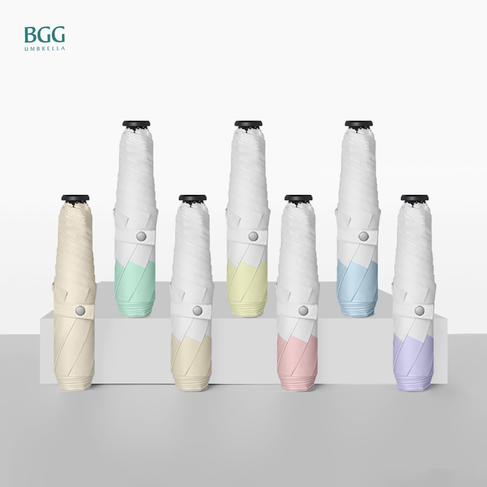 BGG Air Umbrella Ultra lightweight ร่มพับน้ำหนักเบา ต้านลม กันยูวี 100% เคลือบสีดำ ร่มญี่ปุ่น Japan version(FM1159)