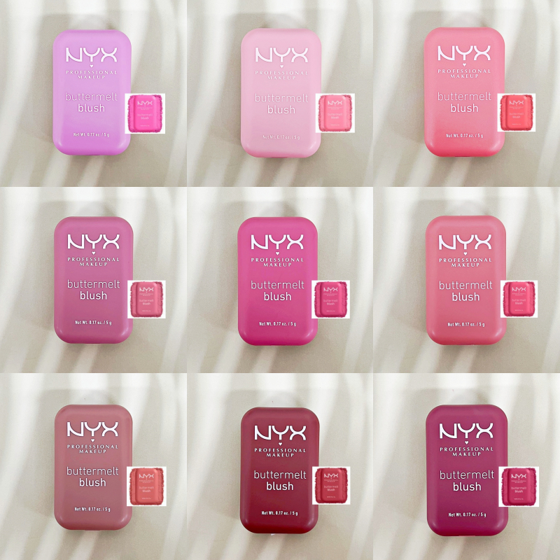 [NYX®] Professional Makeup Buttermelt Blush 5g บลัชออน เนื้อแมตต์ สูตรวีแกน ติดทนนาน