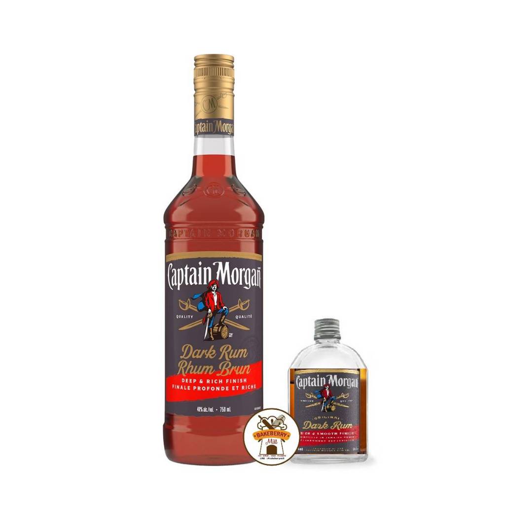 Captain Morgan Dark Rum รัมสำหรับทำขนม แบ่งขาย 100 ml