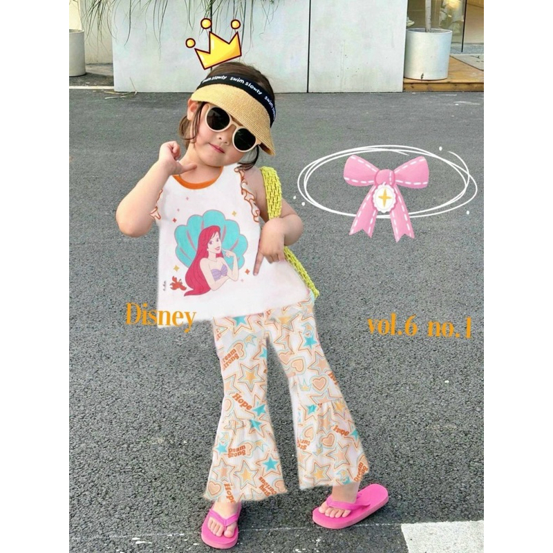 #พร้อมส่ง #ชุดเด็ก  ชุดเซตลูกสาว กางเกงขาม้าสี : ชมพู ขาว