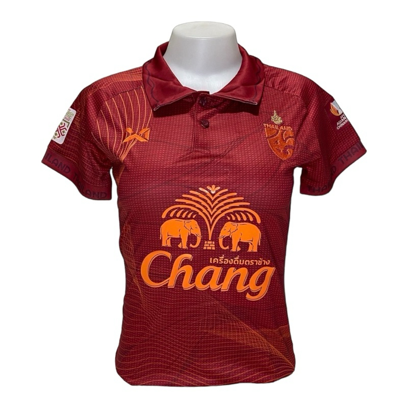 B8 เสื้อบอลไทย เสื้อกีฬาผู้หญิง อก32-38 ฟรีไซต์ สลิมเข้ารูป