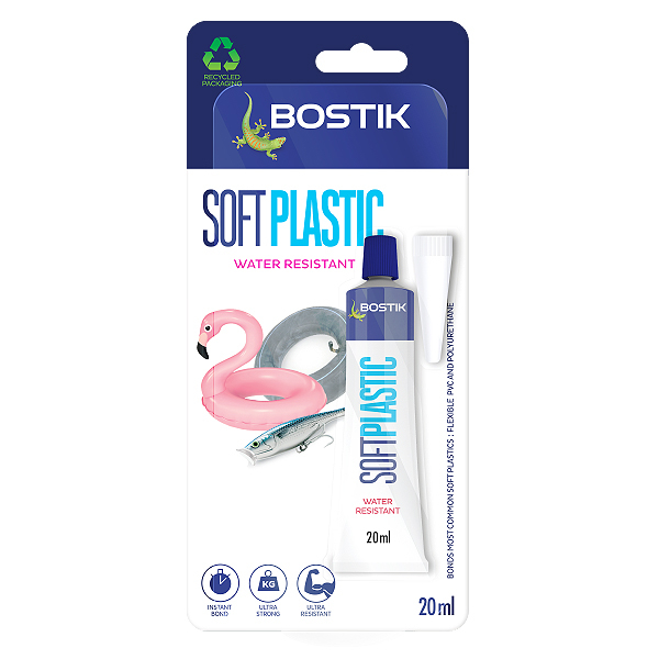 กาวสำหรับติดพลาสติก SOFT PLASTICS 20ml. Repair glue for soft plastic materials