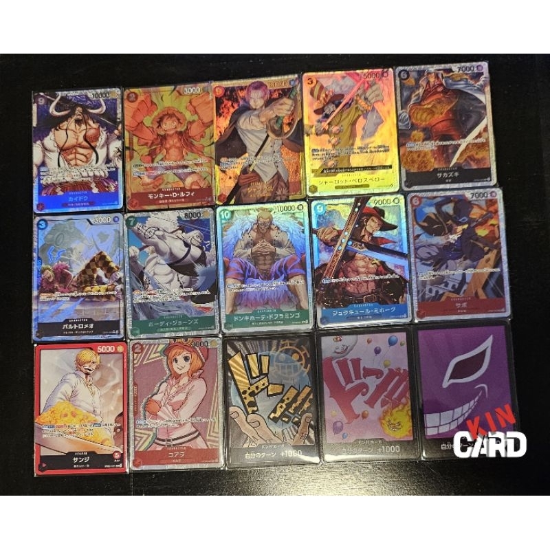 One Piece Card Game การ์ดวันพีช PRB-01Op01-Op06 ลิขสิทธิ์แท้