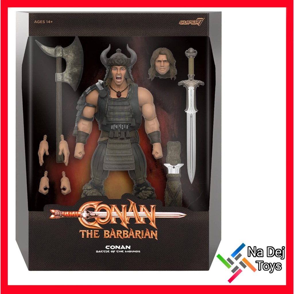 Conan The Barbarian Super7 7"Figure โคแนน นักรบเถื่อน ซุปเปอร์ 7 ขนาด 7 นิ้ว ฟิกเกอร์