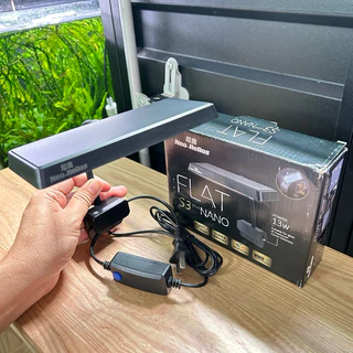 ( ตรงปก แท้ 100% จากตัวแทน ส่งจากไทย ) ไฟหนีบ Neo Helios Flat S3 plus NANO 8 / 13 w วัตต์ V. จีน เลี้ยง ไม้น้ำ เทรน ปลา