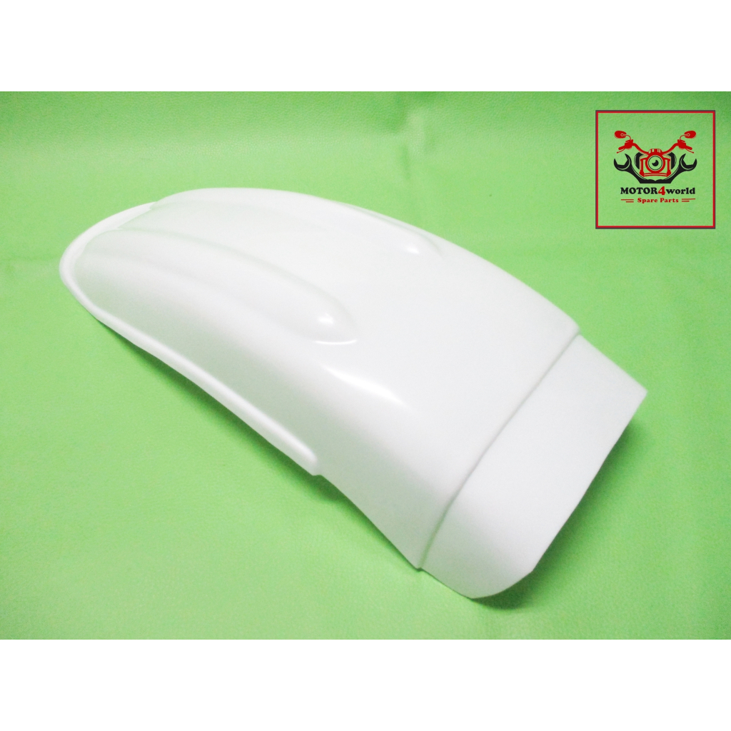 REAR FENDER "WHITE" For SUZUKI RM100 RM125 RM250 RM400 2610RMW // บังโคลนหลัง สีขาว