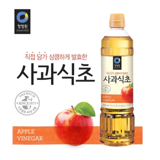 APPLE CIDER VINEGAR 900ml แอปเปิ้ลไซเดอร์ น้ำส้มสายชูหมักจากแอปเปิ้ล 사과식초