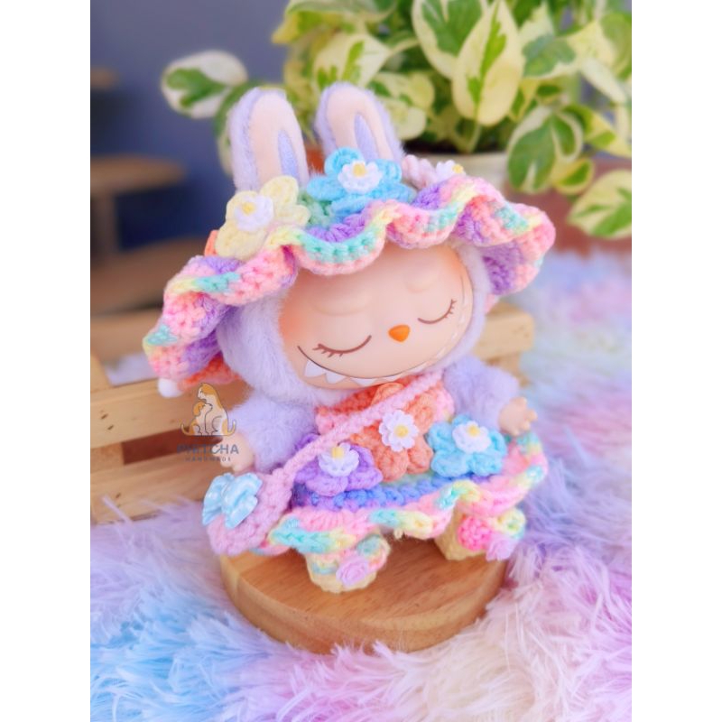 ชุดลาบูบู้v2 ชุดbunny Labubuv1 zzoton bunny