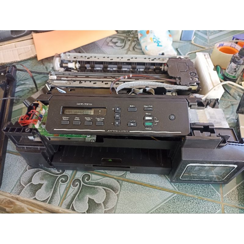 แยกอะไหล่ brother T310  ชุดที่ 2/2 อะไหล่มือสองทุกชิ้น test  แล้ว ใช้งานได้ทุกชิ้น ไม่มีแตกหักหรือชำ