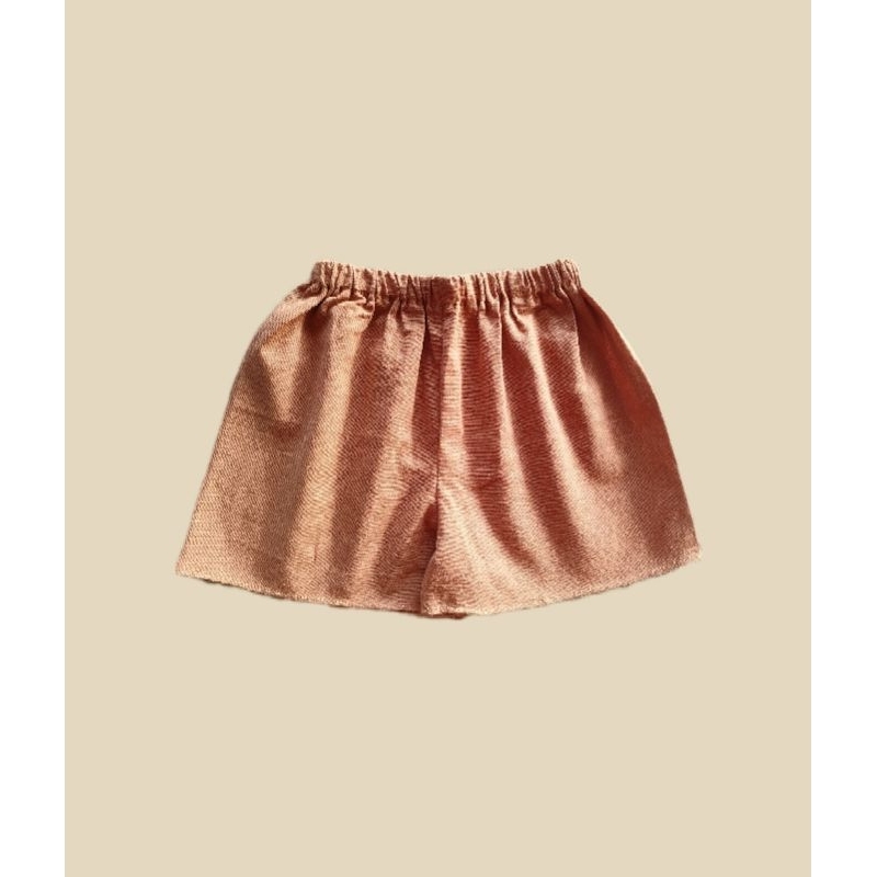 แพทเทิร์นสำหรับตัดกางเกงขาสั้น ใส่ยางเอว ไม่มีตะเข็บข้าง