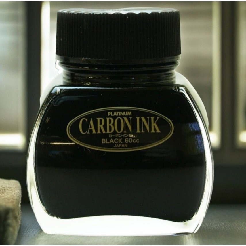 Platinum Carbon Ink for Fountain Pens (Water-based pigment) Black INKC-1500