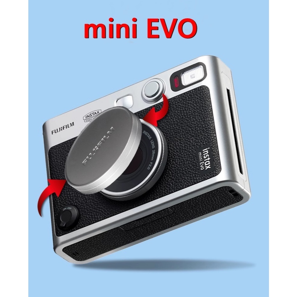 ฝาปิดหน้าเลนส์ Fujifilm Instax Mini Evo 28mm f2.0