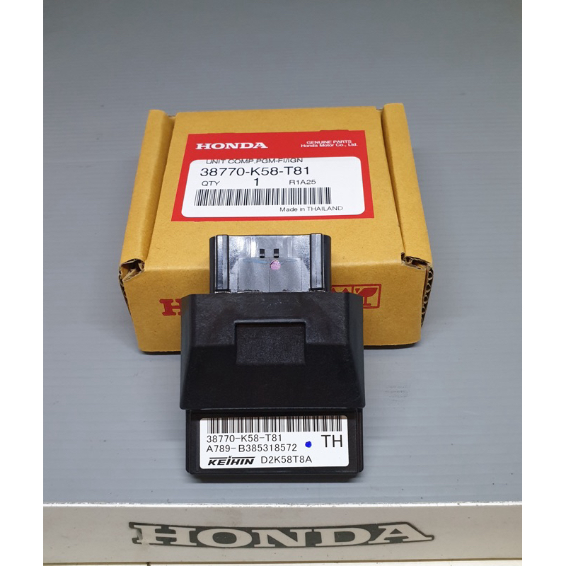 กล่องไฟเวฟ110iปี2017-2018แท้ศูนย์(ไม่รับคืนทุกกรณี) 38770-K58-T81✅